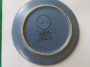 Dansk Mesa Sky Blue Saucer 2