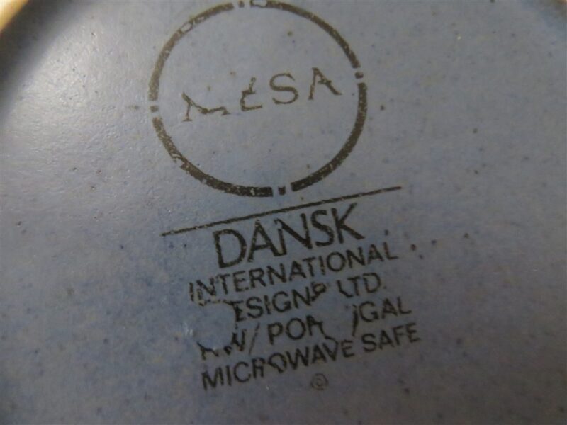 Dansk Mesa Sky Blue Saucer 3