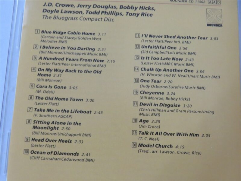 The Bluegrass Compact Disc 4