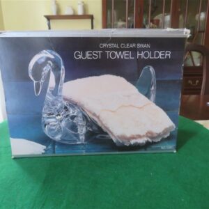 Swan Guest Towel Holder 1
