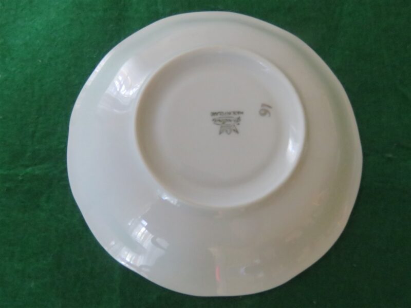 Favolina-Karolina Footed Cup & Saucer Marjorie Pattern 5