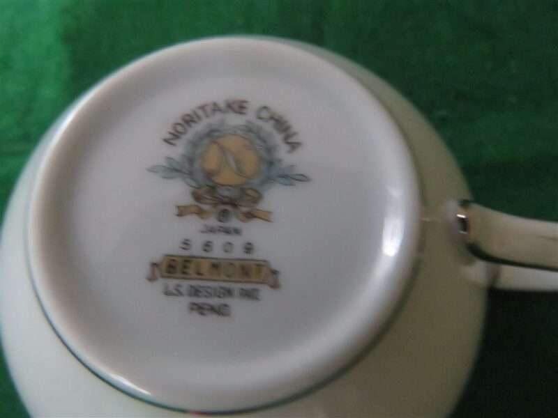 Noritake Flat Cup Belmont Pattern 1