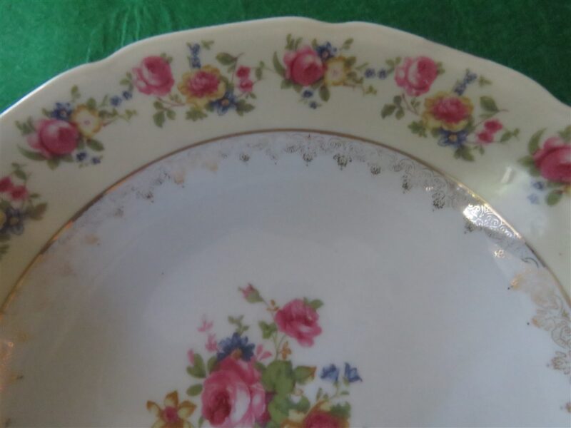 Serving Bowl Gold Castle Japan Hostess Pattern 2