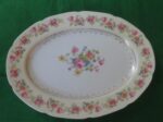 Serving Platter Gold Castle Occupied Japan 1940’s 1