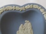 Wedgwood Heart Shaped Blue Trinket Tray 2