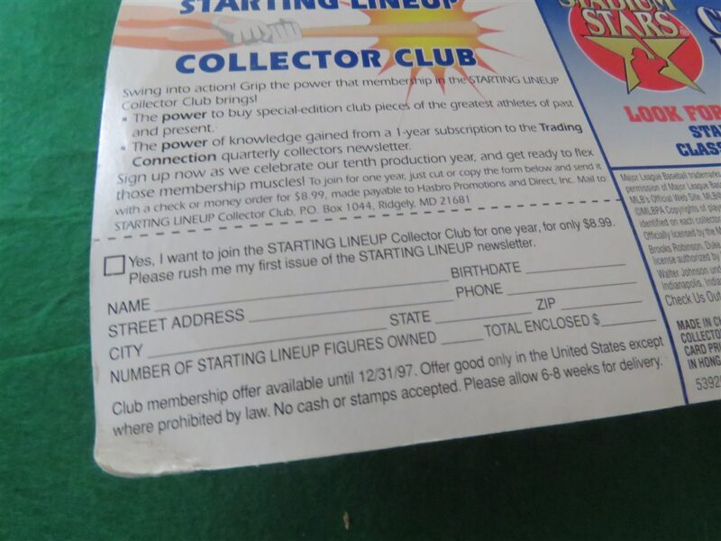 Brooks Robinson Cooperstown Collection Starting Lineup Baltimore Orioles Action Figure 5