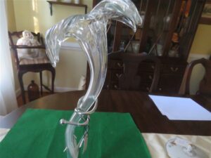 Oneida Bud VaseAmaryllis Silverplate And Glass Clear glass 5