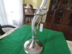 Oneida Bud VaseAmaryllis Silverplate And Glass Clear glass 7