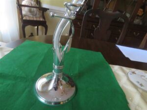 Oneida Bud VaseAmaryllis Silverplate And Glass Clear glass 1