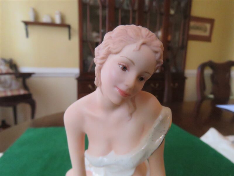 Lenox Sculpture Daybreak Woman At The Pond 4