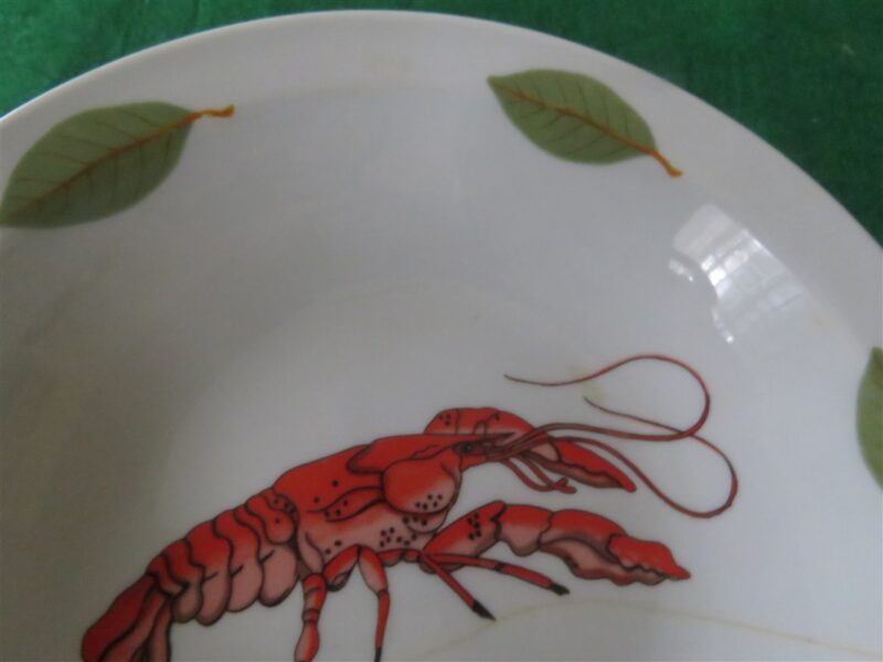 Cordon Bleu BIA (Repaired) Lobster Soup Bowl  Gumbo Dish 1