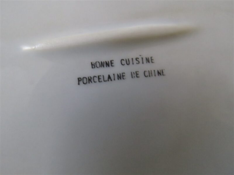 Bonne Cuisine Porcelaine De China Platter Studio Nova 4