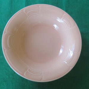 Arita Schulptura Peach Serving Vegetable Bowl 1