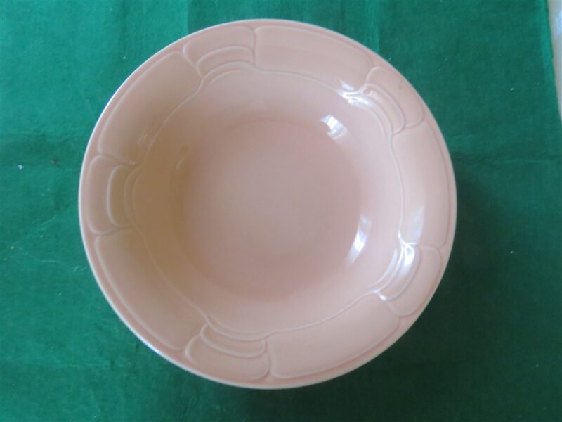 101068L1 (1067 x 800) Arita Schulptura Peach Serving Vegetable Bowl 1