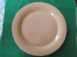 Arita Schulptura Peach Round Platter Chop Plate 1