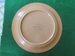 Arita Schulptura Peach Round Platter Chop 3Plate 3