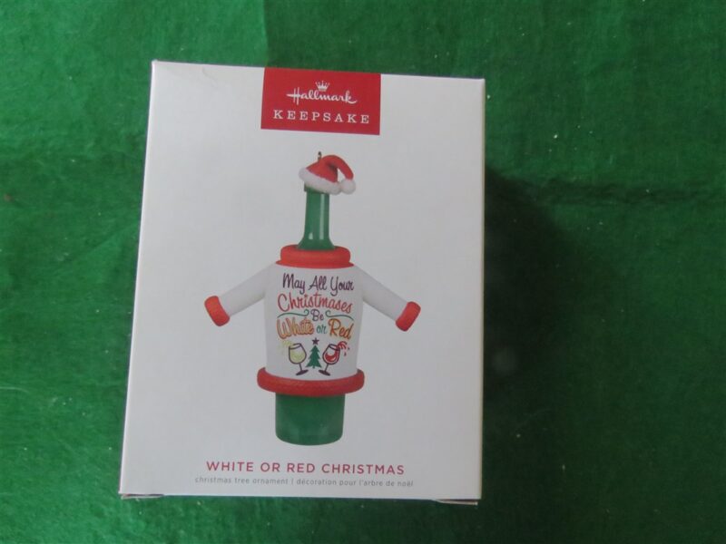 Hallmark Keepsake White Or Red Christmas Ornament 1