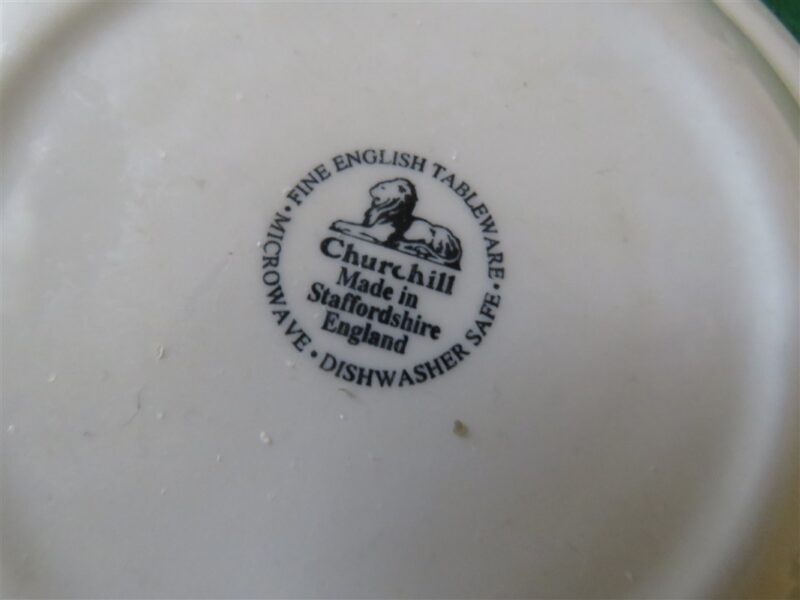 Victorian Orchard Saucer by Churchill 4