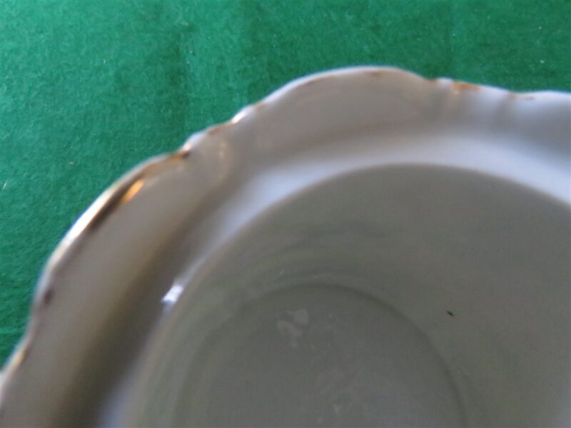 Creamer & Sugar Bowl w/Lid Floral Pattern 6