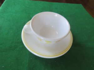 Cup & Saucer Sicilia Yellow by Caleca 2
