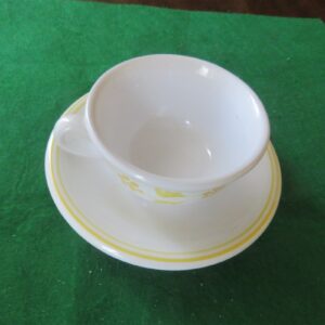 Cup & Saucer Sicilia Yellow by Caleca 2