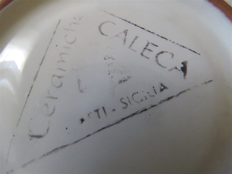 Cup & Saucer Sicilia Yellow by Caleca 6