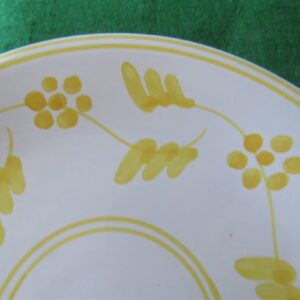 Salad Plate Sicilia Yellow by Caleca Set of 6 Plates 2