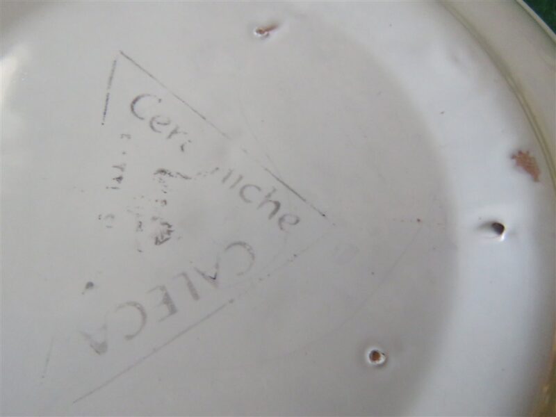 Salad Plate Sicilia Yellow by Caleca Set of 6 Plates 4