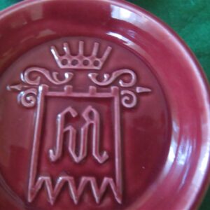 Dipping Sauce Condiment Dishes Portugal Red 12