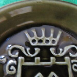 Dipping Sauce Condiment Dishes Made in Portugal Dark green 2