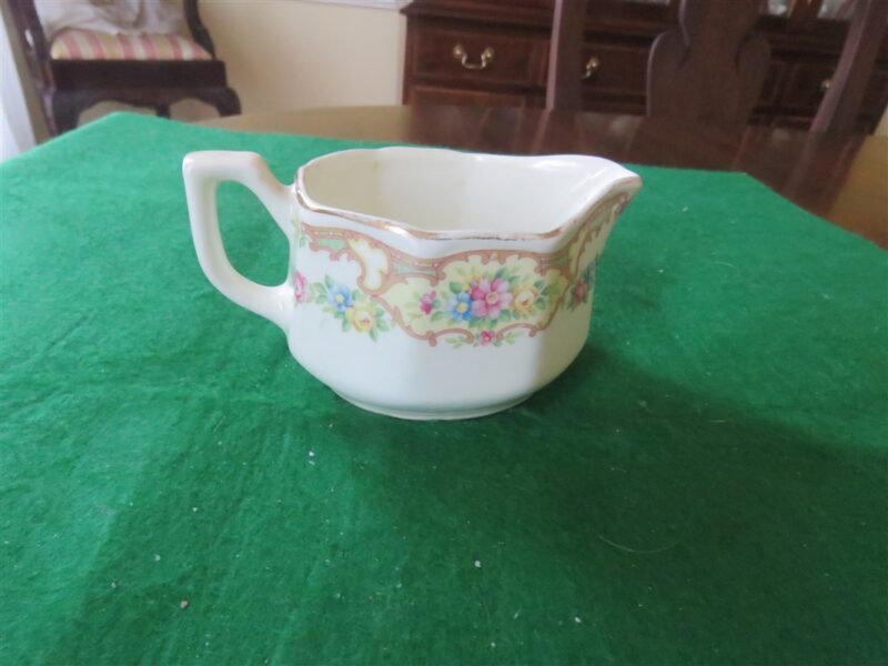 Mt clemens pottery creamer & sugar bowl 14