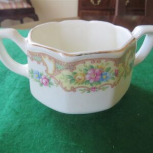 Mt clemens pottery creamer & sugar bowl 1
