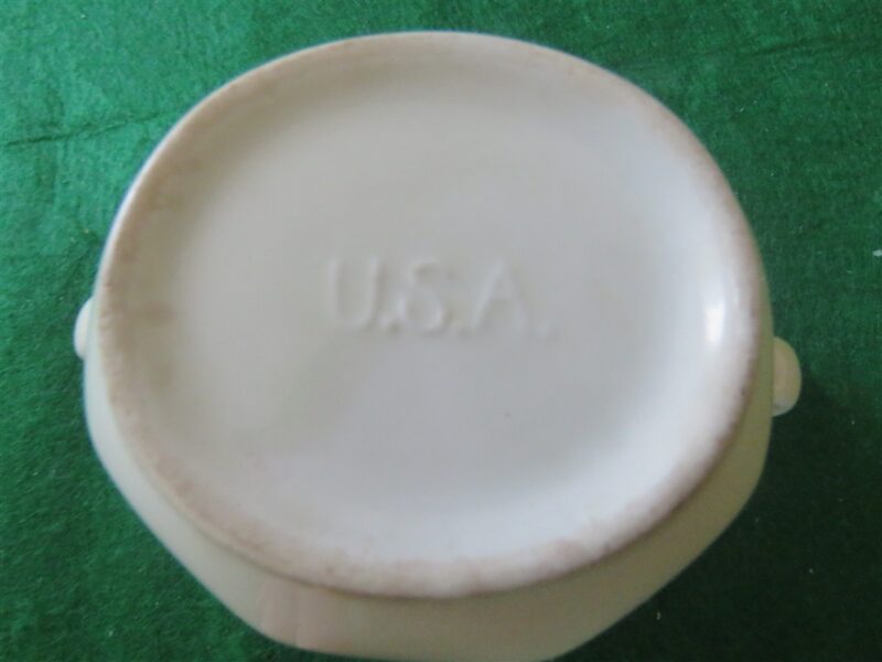 Mt clemens pottery creamer & sugar bowl 16