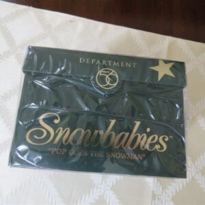 Snowbabies Pop Goes The Snowman Department 56 Porcelain figurine. 2