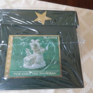 Snowbabies Pop Goes The Snowman Department 56 Porcelain figurine. 4