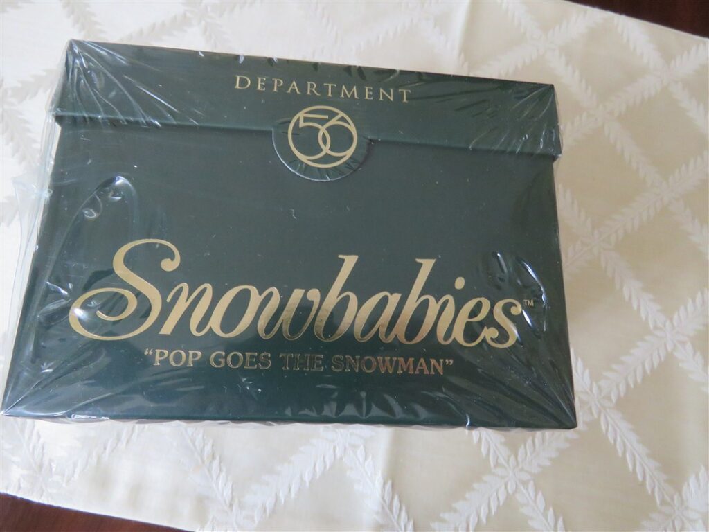 Snowbabies Pop Goes The Snowman 5Department 56 Porcelain figurine. 1