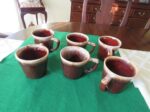 Brown Glaze mugs 12