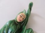 Zorina Wall Plaque Figurine by Ceramic Art Studio Green 2