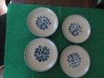101113L1 (1067 x 800) Pfaltzgraff Salad Plate (Small) Set of 4 plates Folk Art pattern, Stoneware 1