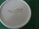 Oscar De La Renta Creamer & Sugar Bowl Chateau Rose 9
