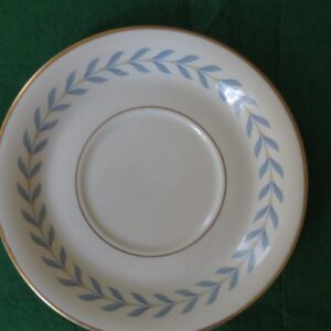 Syracuse China Sherwood Old Ivory Footed Tea Cup & Saucer 3