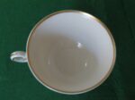 Syracuse China Sherwood Old Ivory Footed Tea Cup & Saucer 8