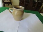 Pfaltzgraff Folk Art Pitcher USA Blue Tan Creamer 024. 2