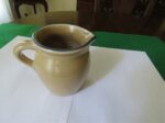 Pfaltzgraff Folk Art Pitcher USA Blue Tan Creamer 024. 3