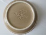 Pfaltzgraff Folk Art Cereal / Soup Bowl USA Blue and Tan Stoneware Pattern 4