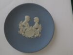 Wedgwood Royal Birth 1982 Blue Jasperware Charles and Diana 1