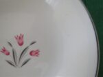 Salem China Fruit/Desert Dish Plate Tulip Time 4