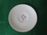 Salem China Cup & Saucer Tulip Time Set of 6 Cups & Saucers Pink Tulips, Gray Leaves, Platinum Trim 4