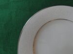 101149L2 (1067 x 800) Bridal Lace by Towne Bread Plate – Fine China with Gold Trim Rim 2
