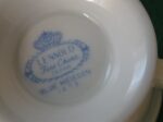 Lennold Fine China Footed Cup Blue Meissen 6